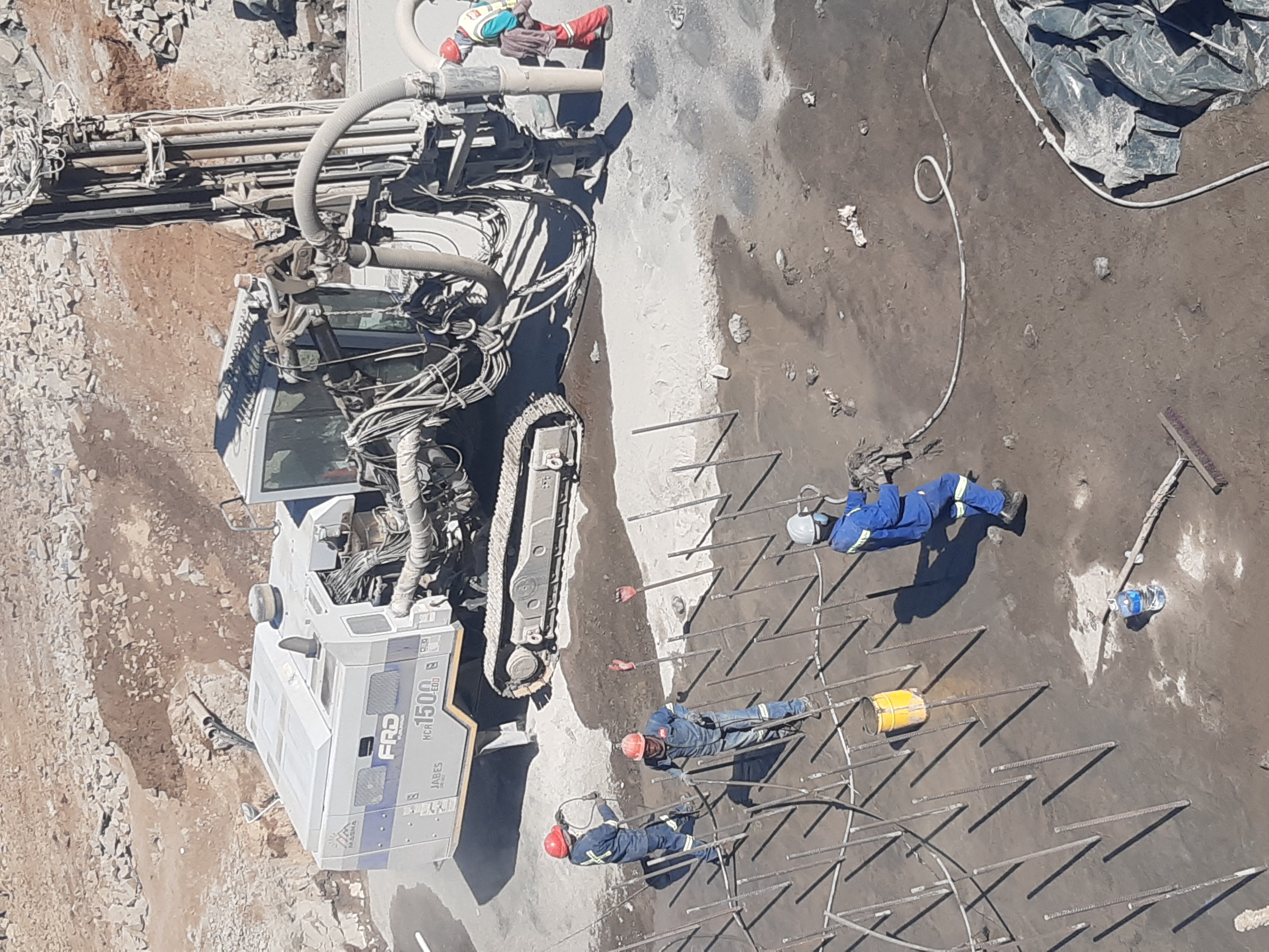 Blast Drilling